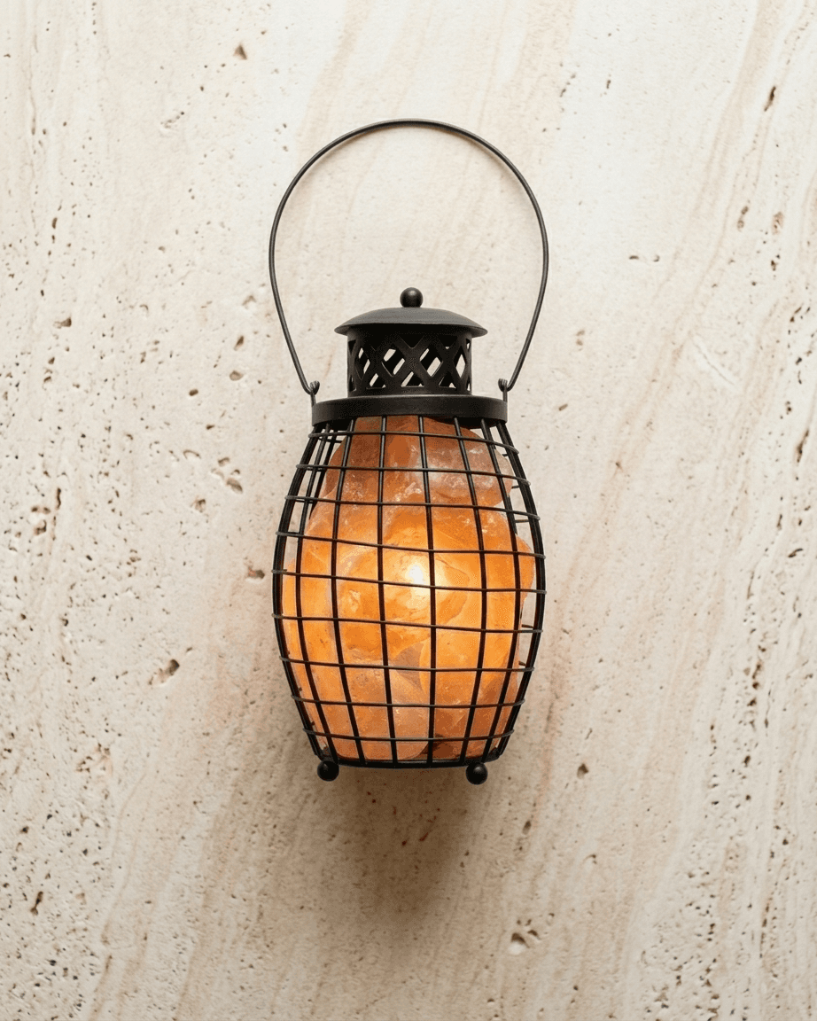 Lantern salt basket