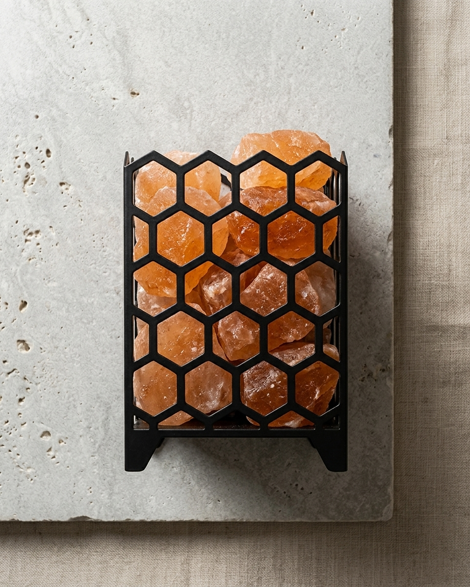 Honeycomb salt cage