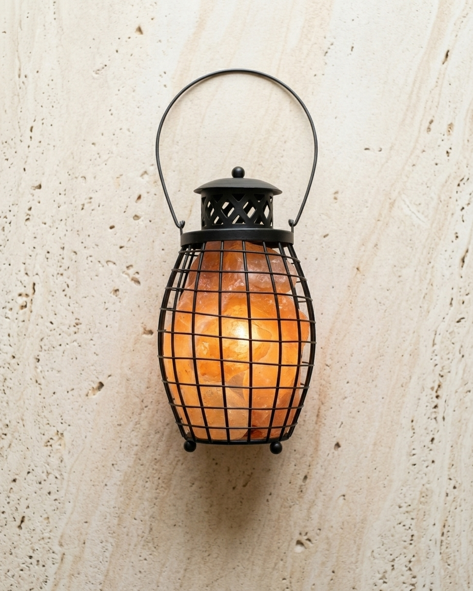 Lantern salt basket